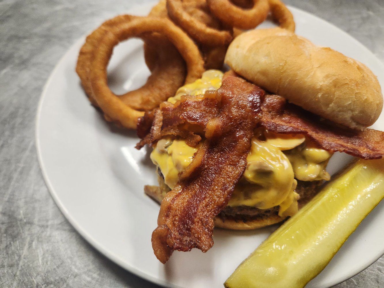 nacho burger